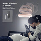 NEEWER RA14B Inflatable LED Ring Light with Remote