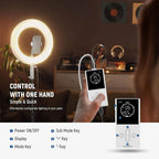 NEEWER RA14B Inflatable LED Ring Light with Remote