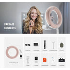 NEEWER RA14B Inflatable LED Ring Light with Remote