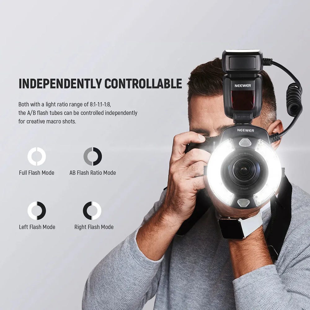 NEEWER RF1-N Ring Flash for Nikon