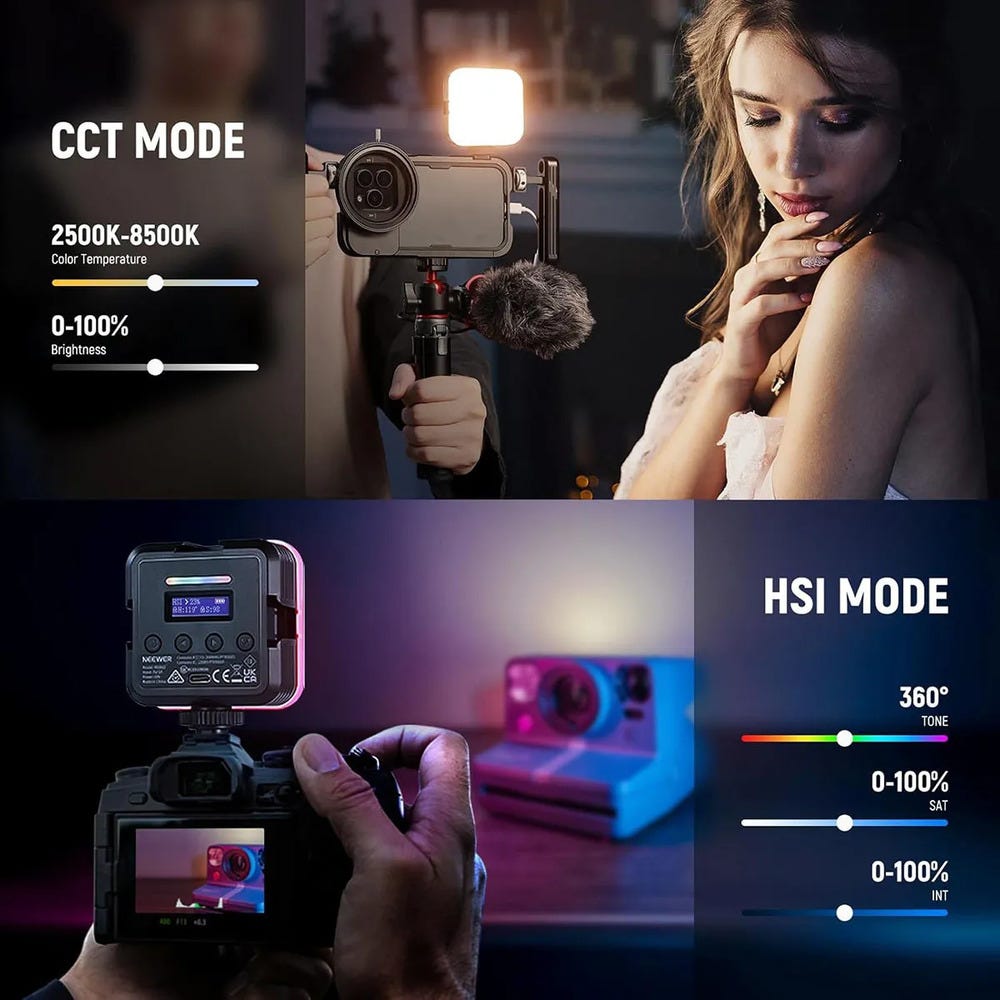 NEEWER RGB61 RGB LED Video Light