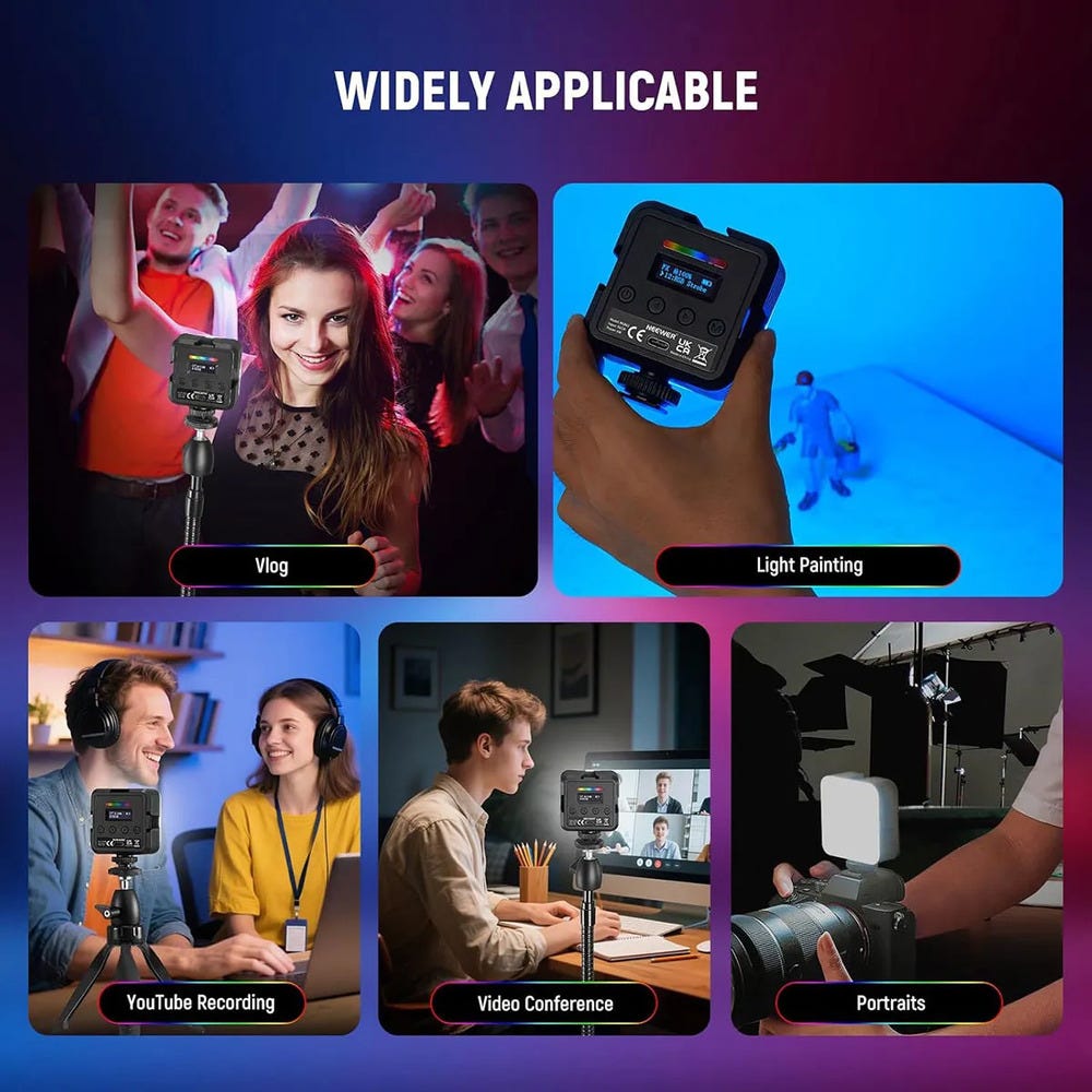 NEEWER RGB61 RGB LED Video Light