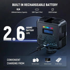 NEEWER RGB62 RGB LED Video Light with App Control