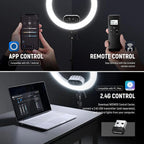 NEEWER RH100B High Power LED Ring Light