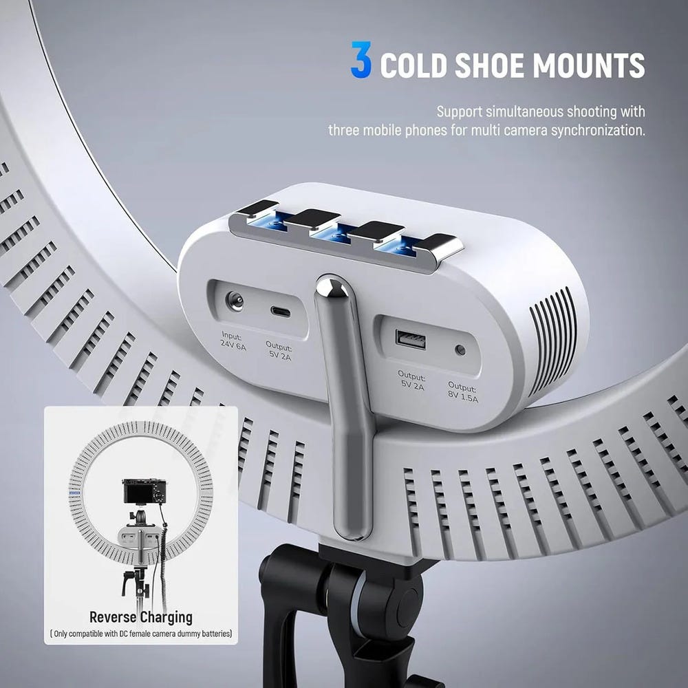 NEEWER RH100B High Power LED Ring Light