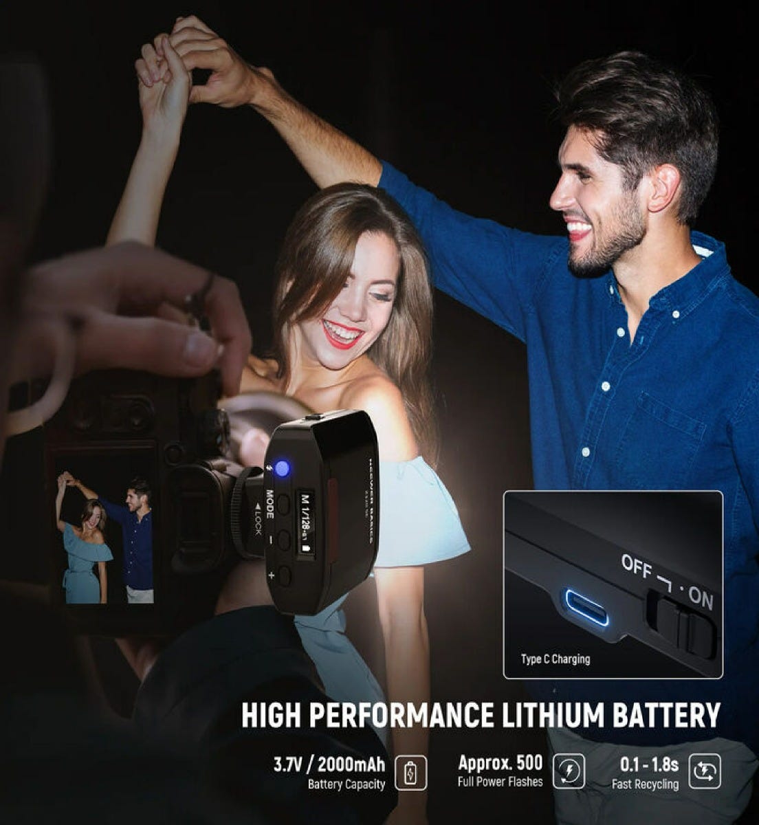 NEEWER Z120 SE Mini Camera Flash