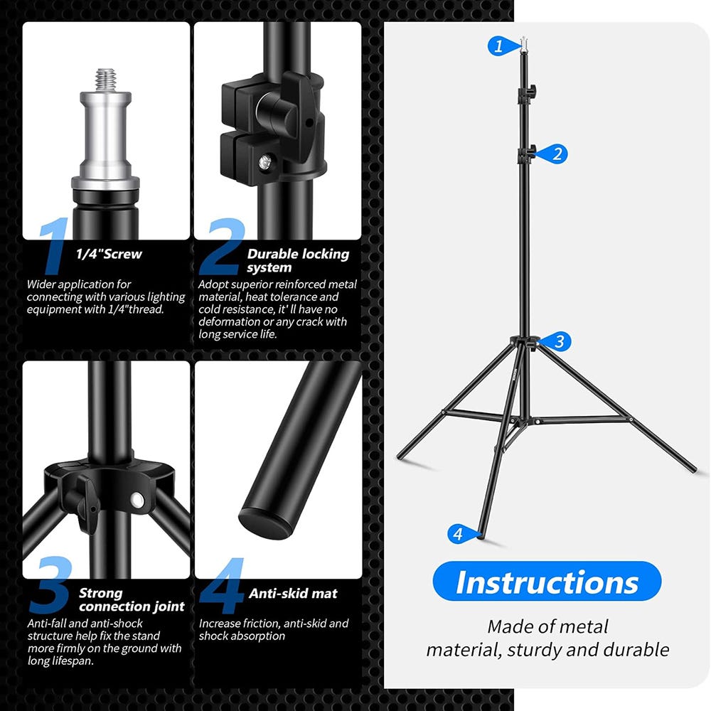 NEEWER 1.9m Light Stand
