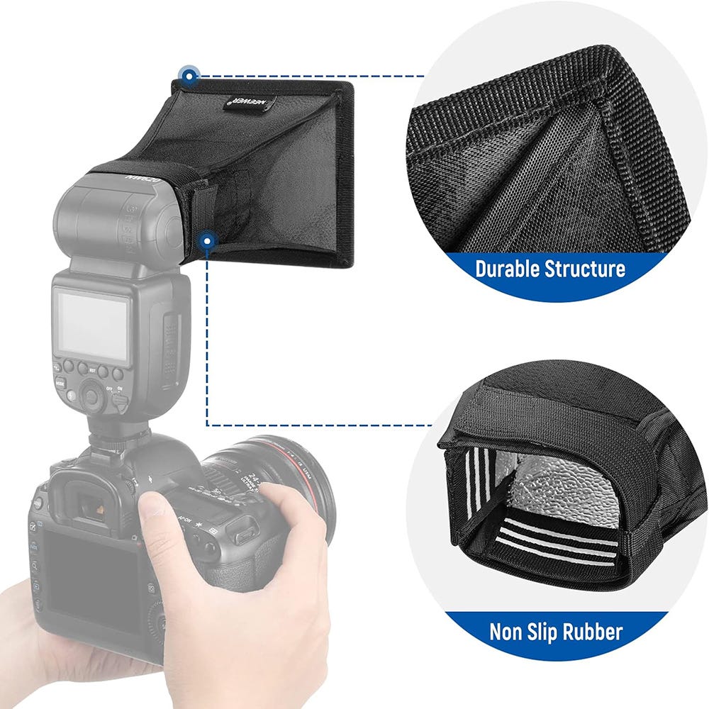 NEEWER 10x12cm Universal Flash Diffuser