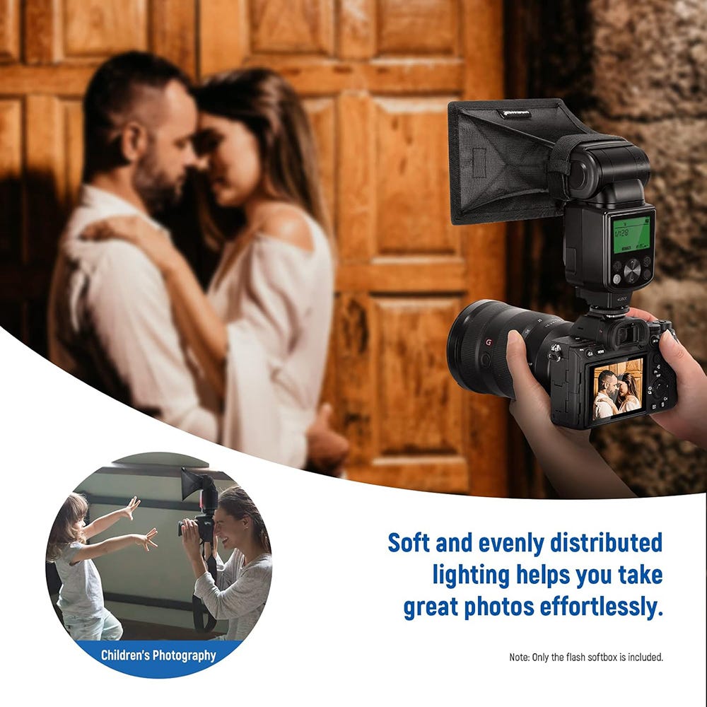 NEEWER 10x12cm Universal Flash Diffuser