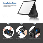 NEEWER 10x12cm Universal Flash Diffuser