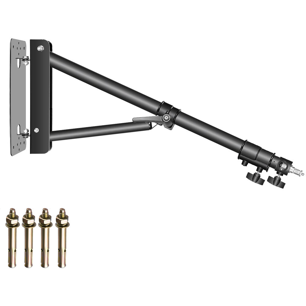 NEEWER 130cm Wall Mounting Boom Arm - Black