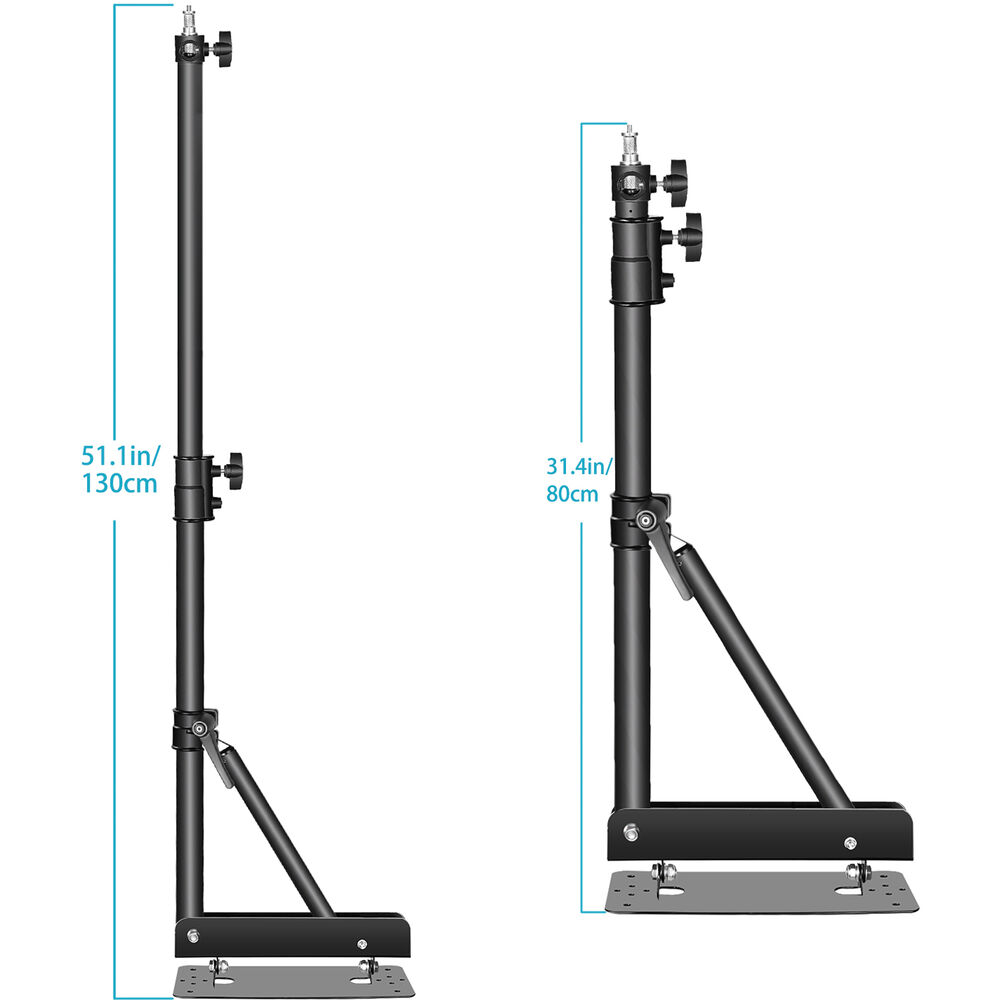 NEEWER 130cm Wall Mounting Boom Arm - Black