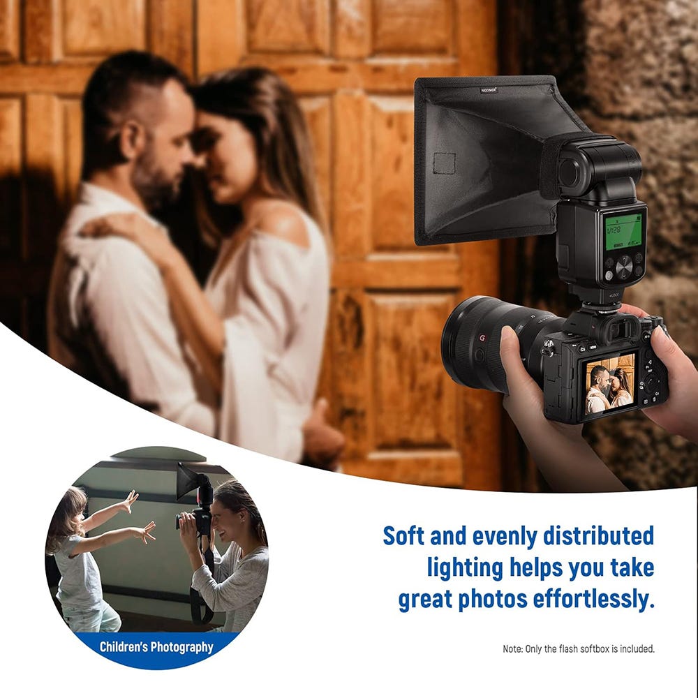 NEEWER 15x12cm Universal Flash Diffuser