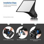 NEEWER 15x12cm Universal Flash Diffuser