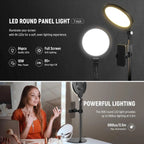 NEEWER 18cm Right Light with Mini Stand and Clip