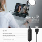 NEEWER 18cm Right Light with Mini Stand and Clip