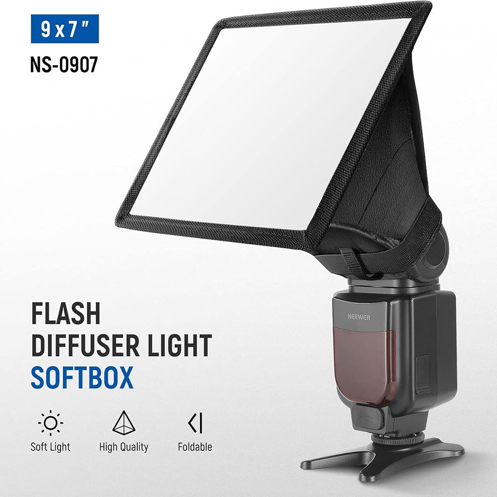 NEEWER 18x22cm Universal Flash Diffuser