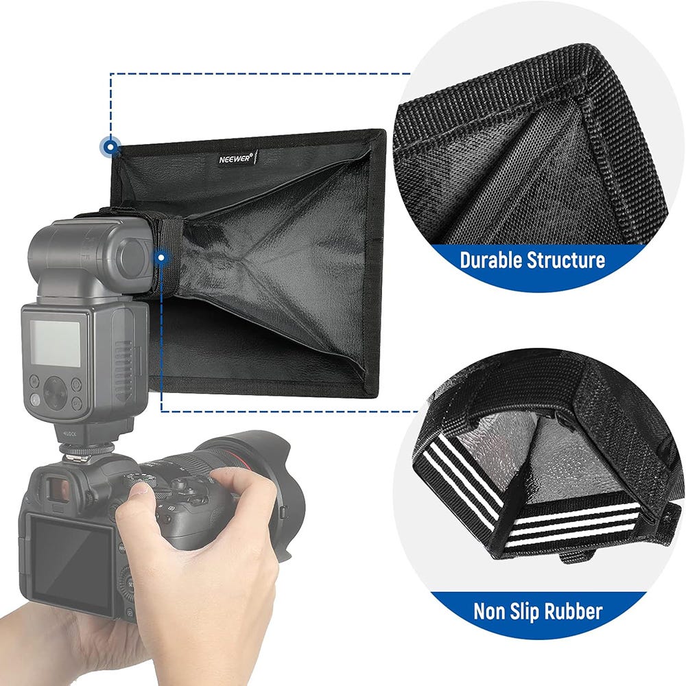NEEWER 18x22cm Universal Flash Diffuser