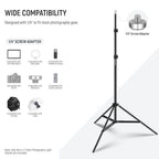 NEEWER 2.1m Aluminium Light Stand - 2 Pack