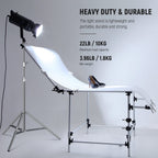 NEEWER 2.2m Stainless Steel Light Stand