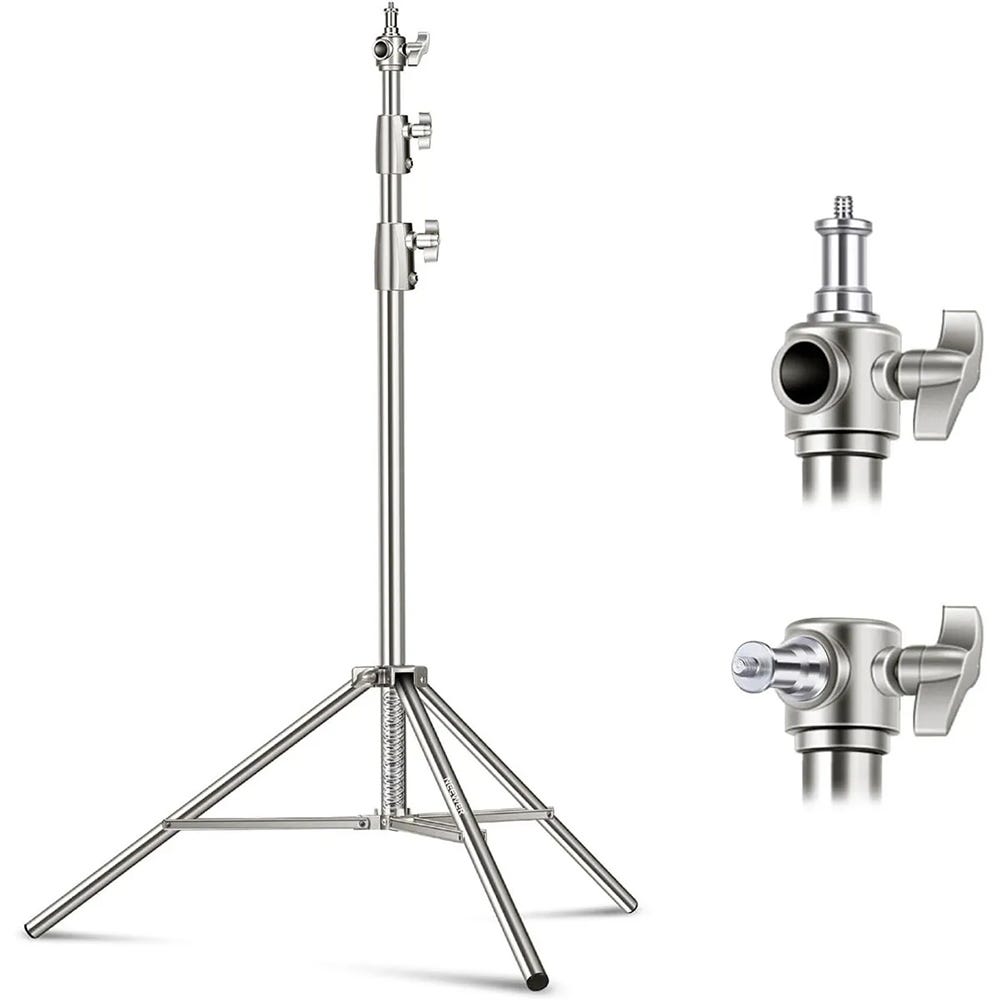 NEEWER 2.6m Stainless Steel Light Stand