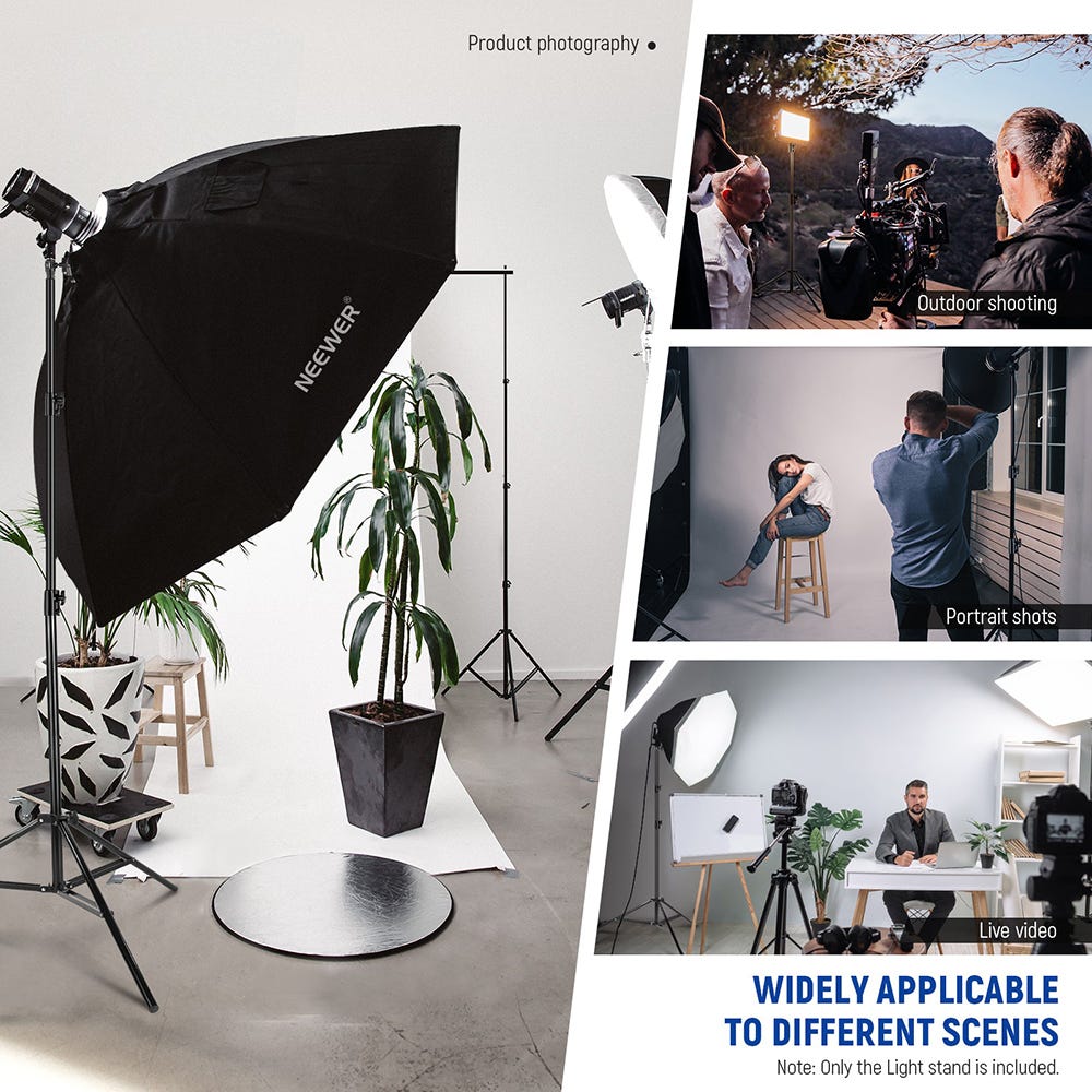 NEEWER 2.8m Air Cushioned Light Stand
