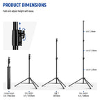 NEEWER 2.8m Air Cushioned Light Stand