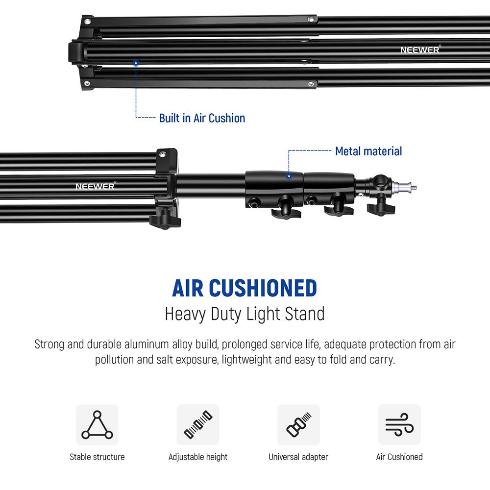 NEEWER 2.8m Air Cushioned Light Stand