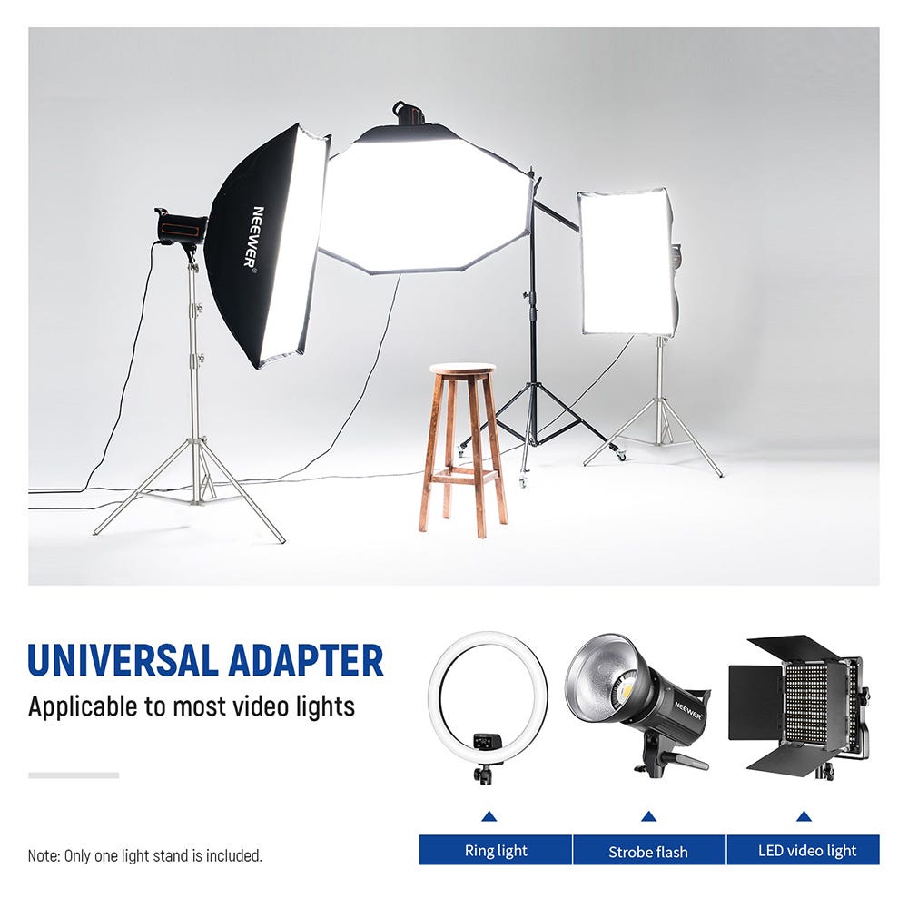 NEEWER 2.8m Stainless Steel Light Stand