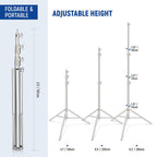 NEEWER 2.8m Stainless Steel Light Stand