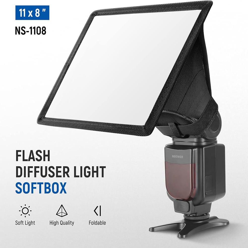 NEEWER 20x28cm Universal Flash Diffuser