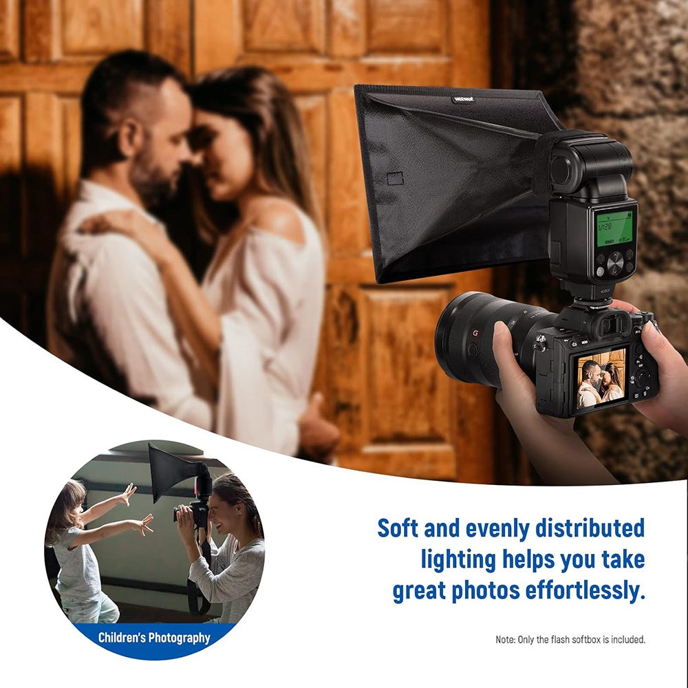 NEEWER 20x28cm Universal Flash Diffuser