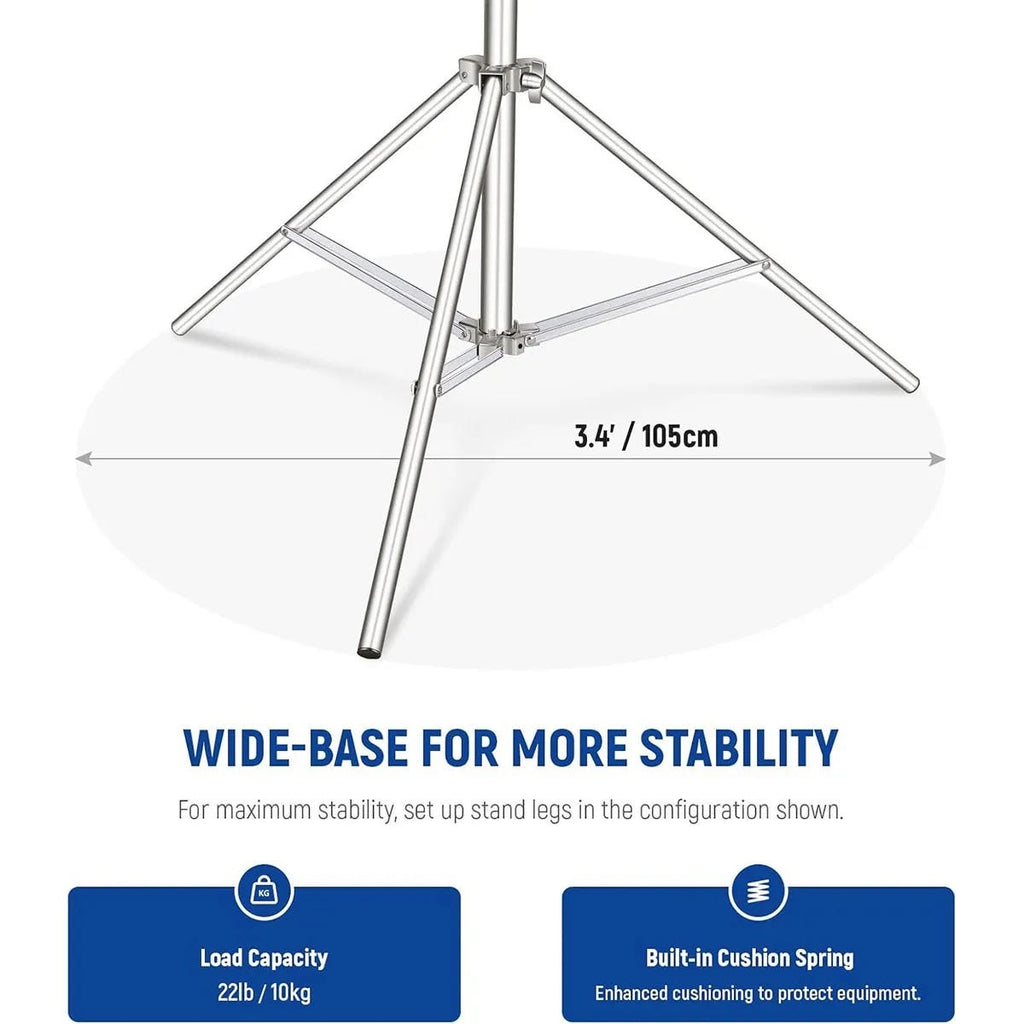 NEEWER 2m Stainless Steel Light Stand