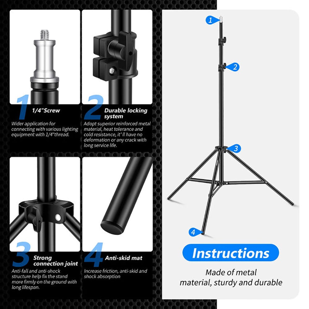 NEEWER 2m Light Stand