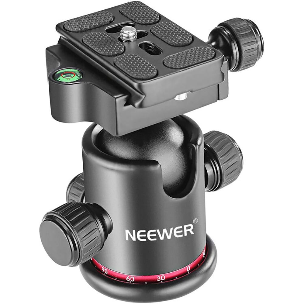 NEEWER 36mm Tripod Ball Head - Red
