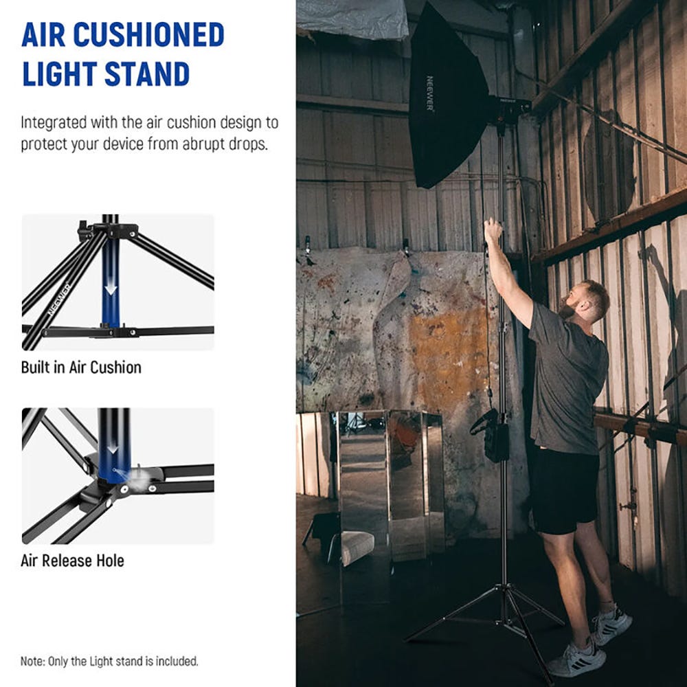 NEEWER 3m Air Cushioned Light Stand