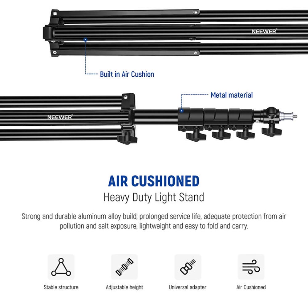 NEEWER 3m Air Cushioned Light Stand