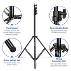 NEEWER 3m Air Cushioned Light Stand