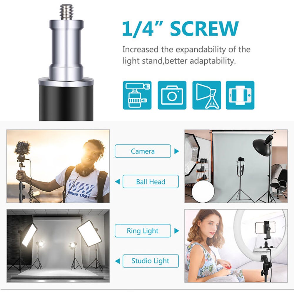 NEEWER 3m Light Stand with Sandbag