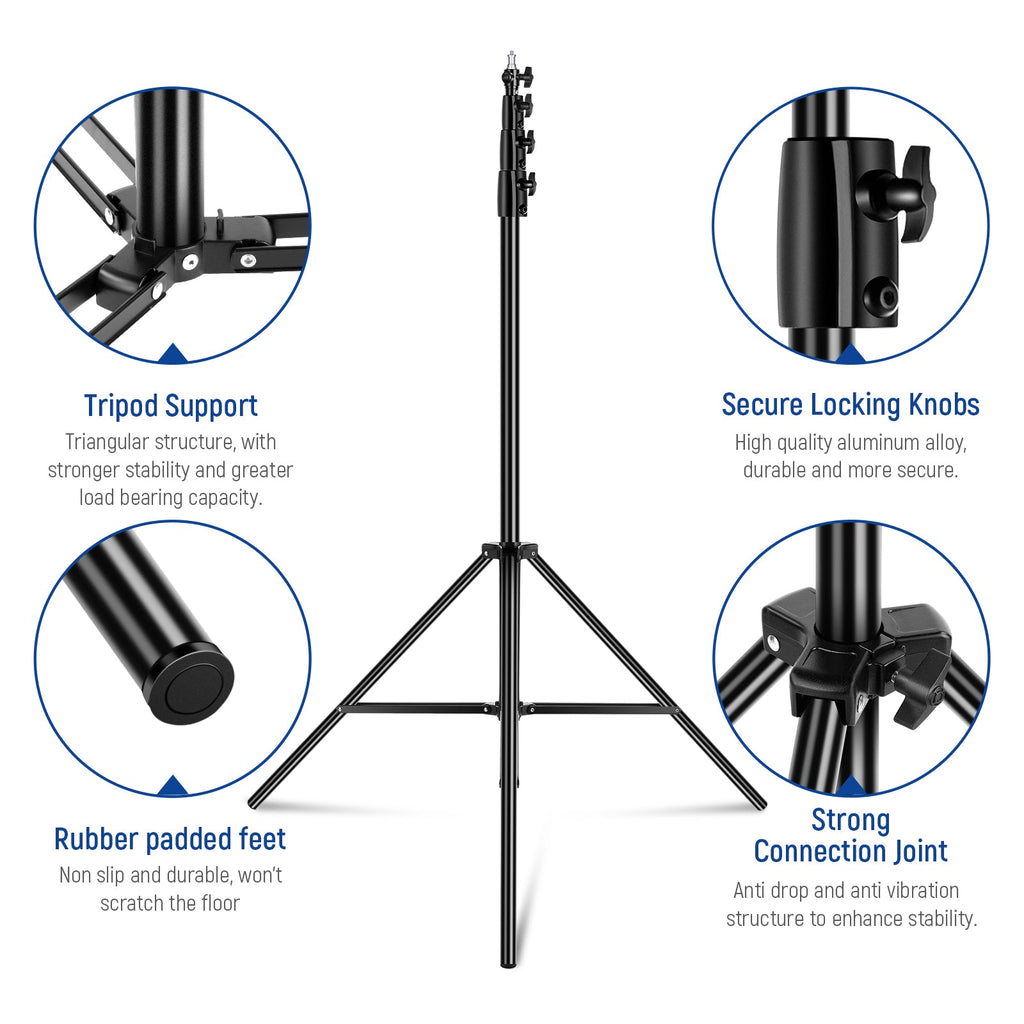 NEEWER 400cm 25-30-35-40mm Air Cushion Light Stand
