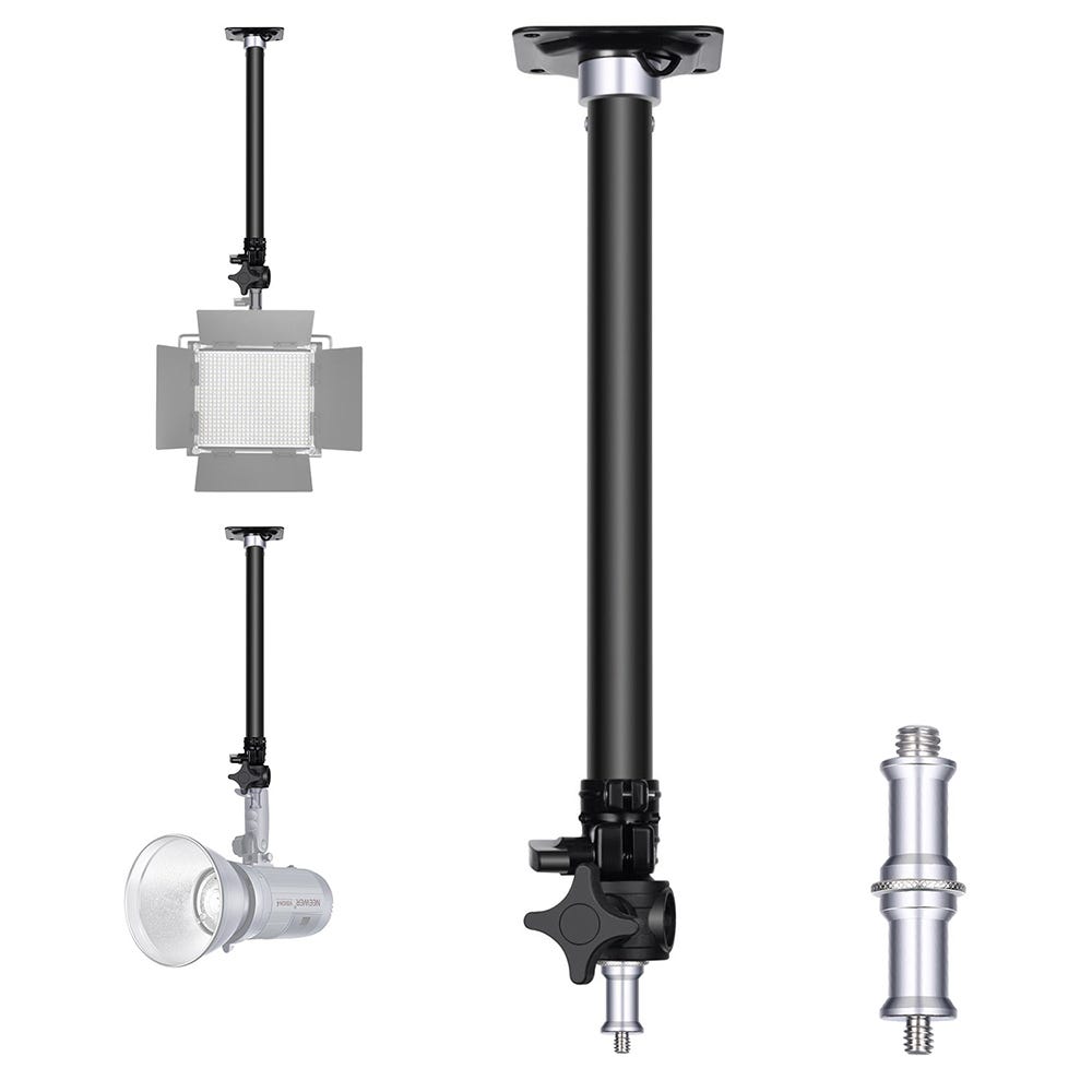 NEEWER 60cm Adjustable Wall Mount Boom Arm