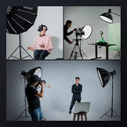 NEEWER 65cm Wide Parabolic Quick Release Softbox with Honeycomb Grid