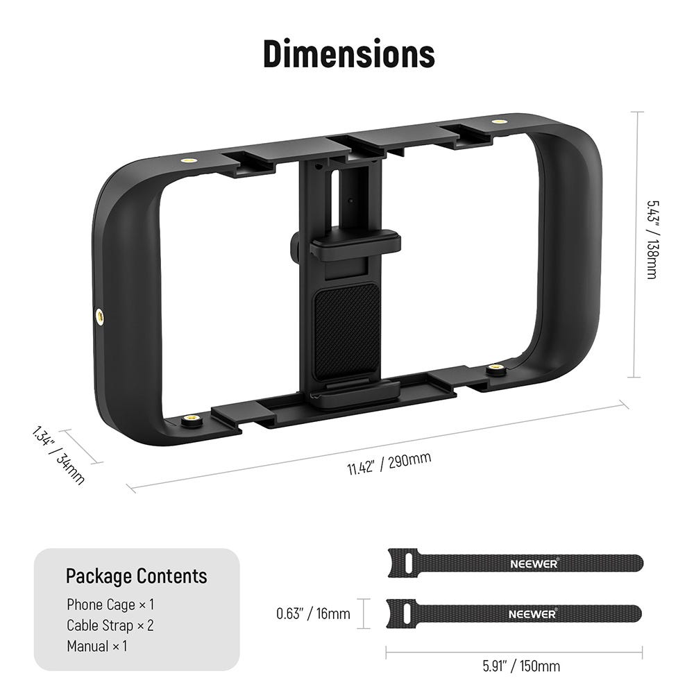 NEEWER A-104 Universal Phone Cage