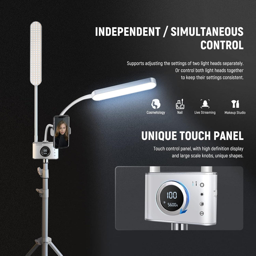 NEEWER BH40B Double Arms LED Fill Light