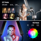 NEEWER BH40C Double Arms RGB LED Fill Light 