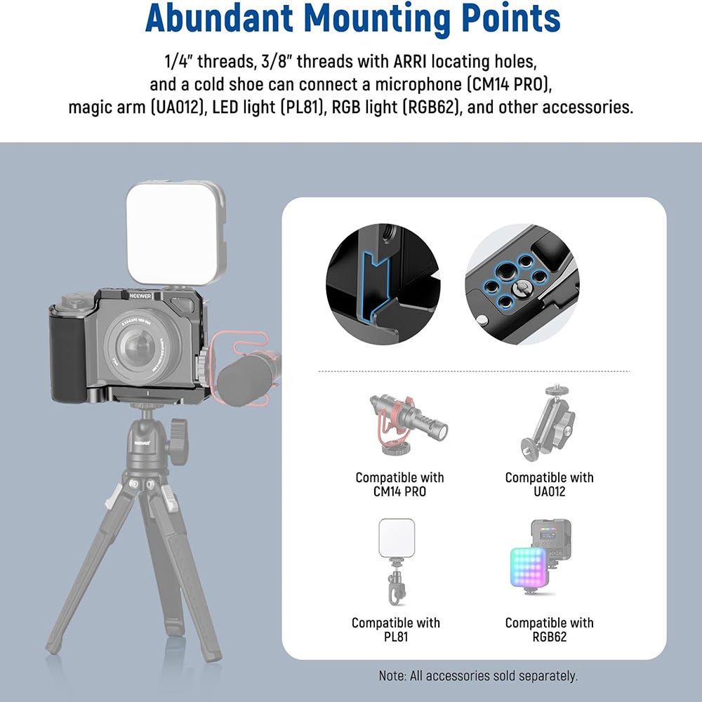 NEEWER CA003S Sony ZV-E10 Camera Cage