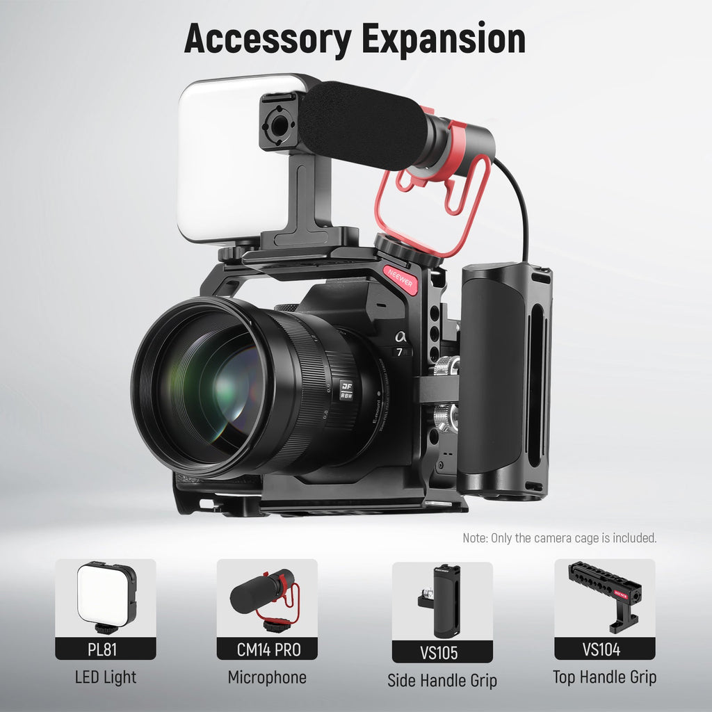 NEEWER CA004 Camera Cage - Sony A7 IV / A7R IV / A7R V / A7S III / A1