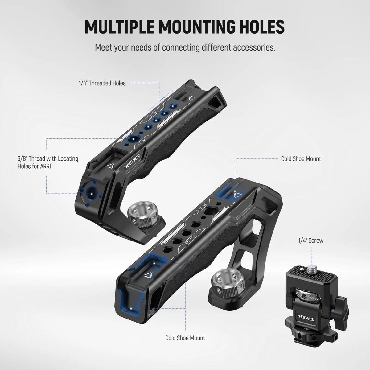 NEEWER CA007 Top Handle and MA006 Monitor Mount