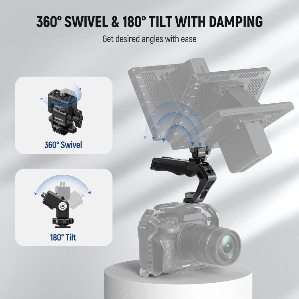 NEEWER CA007 Top Handle and MA006 Monitor Mount