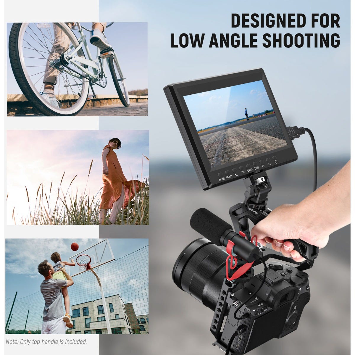 NEEWER CA007 Top Handle for Camera Cage